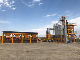 Asphalt plant Parker StarBatch C1000 (containerized, 80 tph, United Kingdom)