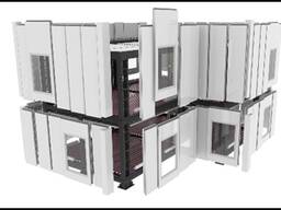 Automated line for house building