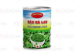 Canned Green Peas from the manufacturer
