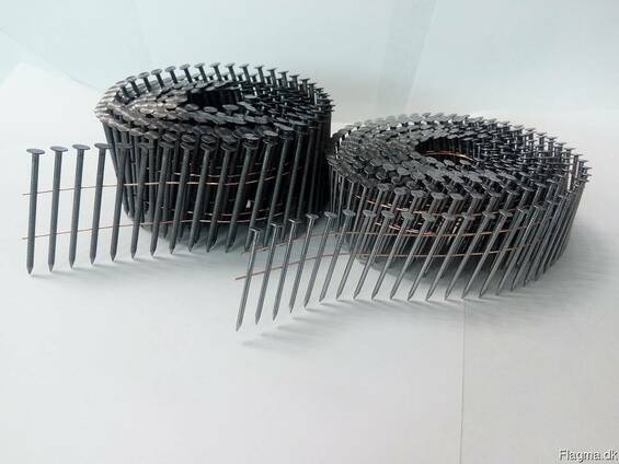 Гвозди (Nail) ершеные сваренные в катушку