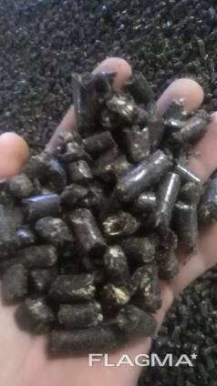 Пеллеты из лузги подсолнечника