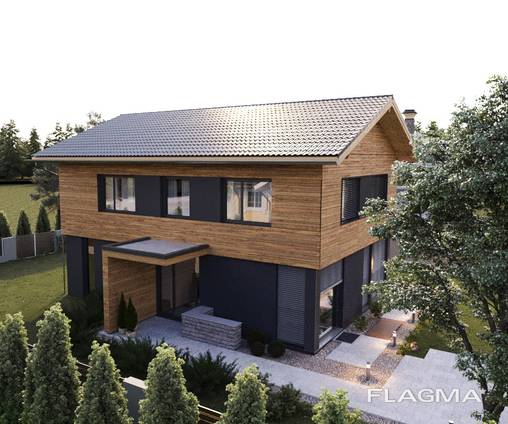 Сборные дома каркасного типа