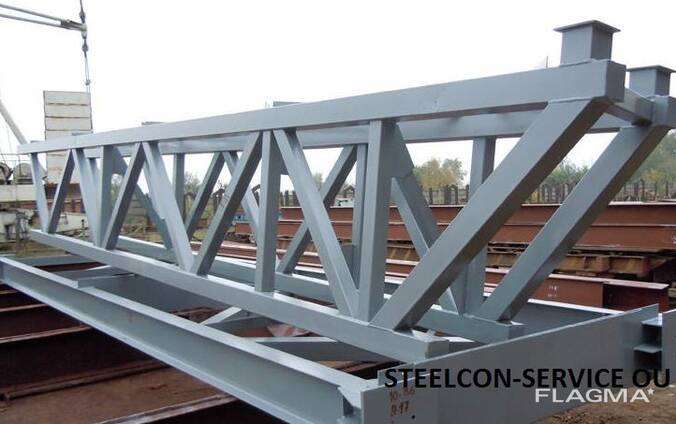 Welded steel construction , pipe steel construction