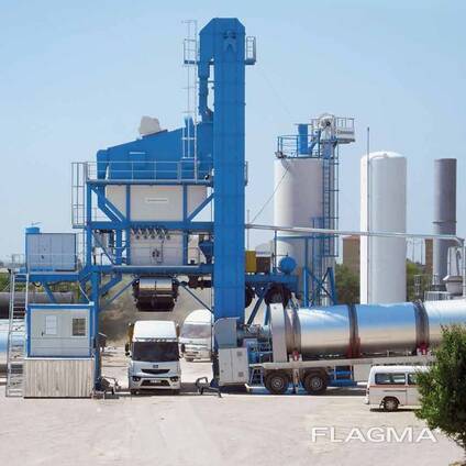 Used Benninghoven MBA 160 t/h Mobile Asphalt Plant, 2008