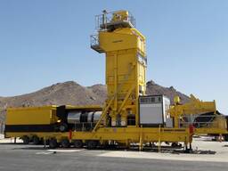 Used mobile asphalt plant Marini 120-160 tch 2014