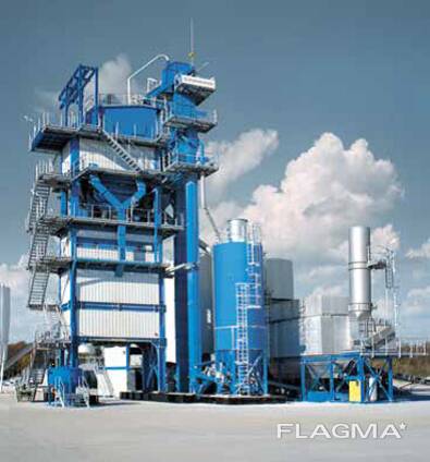 Used stationary asphalt plant Benninghoven TBA-200 t/h