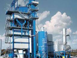 Used stationary asphalt plant Benninghoven TBA-200 t/h