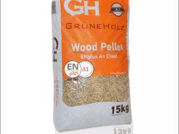 Wood pellets, premium quality, ena1 approved, in 15kg bags